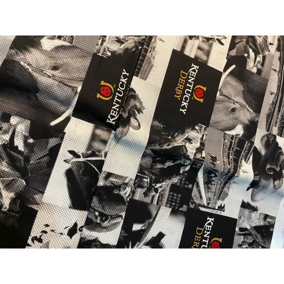 KENTUCKY DERBY Fabric Cotton BTHY A Day At The Races Churchill Downs OOP 2015 - Picture 1 of 2